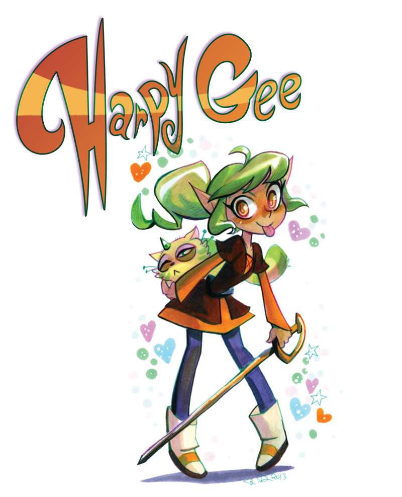 Harpy gee comic